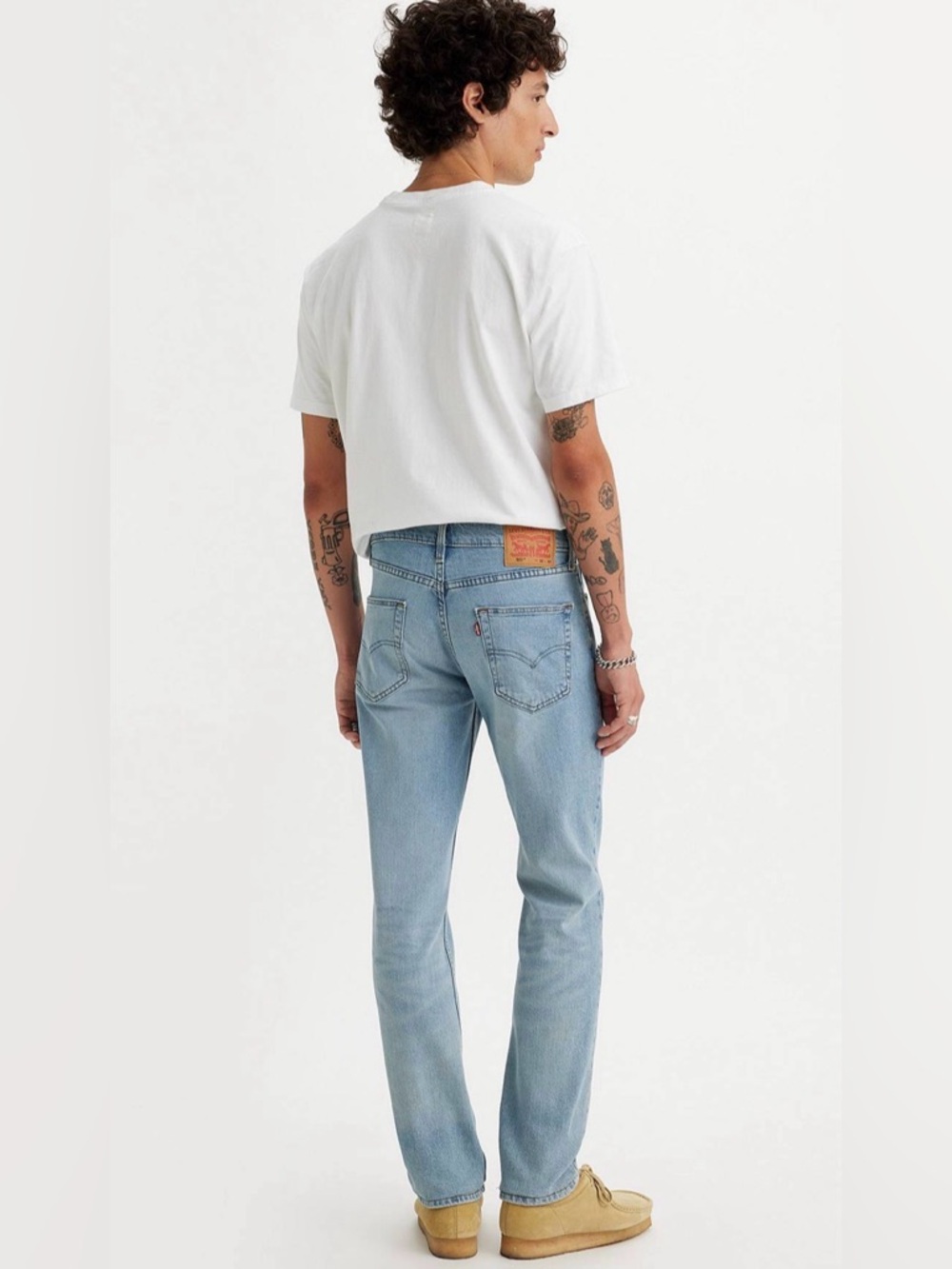 Levi's 511 Men's Light Blue Slim Straight Jeans 33x30